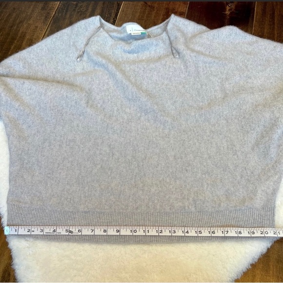 Anthropologie Pilco Light Gray Crew Neck Sweater - Picture 4 of 5
